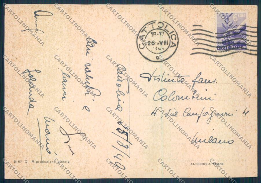 Pesaro Gradara FG cartolina ZF7056 – retro