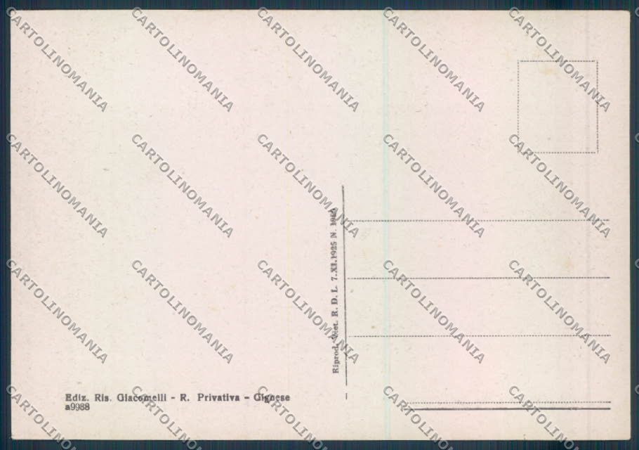 Verbania Gignese Saluti da FG cartolina ZF7062 – retro