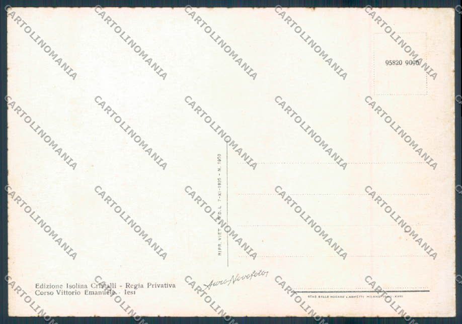 Ancona Jesi FG cartolina ZF7081 – retro