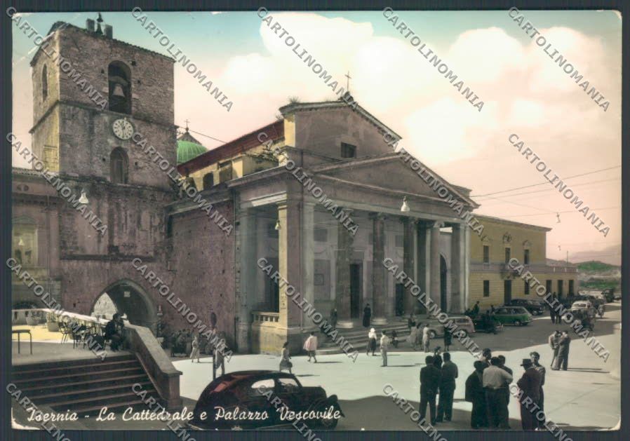 Isernia Città PIEGA Foto FG cartolina ZF7109 – fronte
