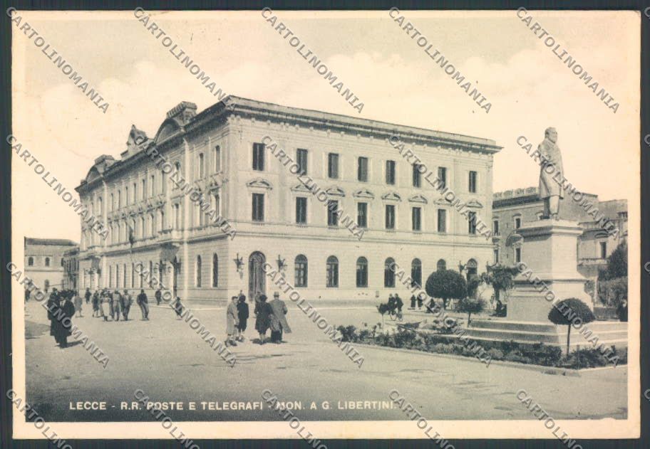 Lecce Città Poste PIEGHINE FG cartolina ZF7135 – fronte