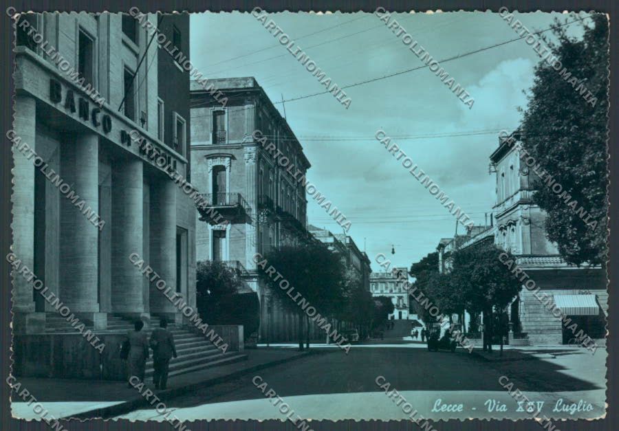 Lecce Città Banca Foto FG cartolina ZF7137 – fronte