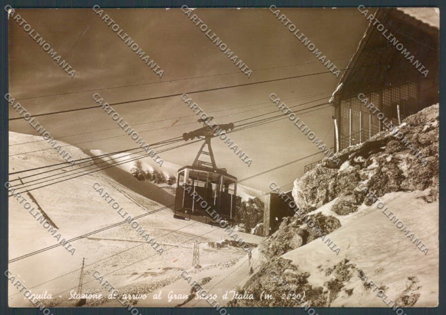 L'Aquila Gran Sasso PIEGHINA Foto FG cartolina ZF7170 – fronte