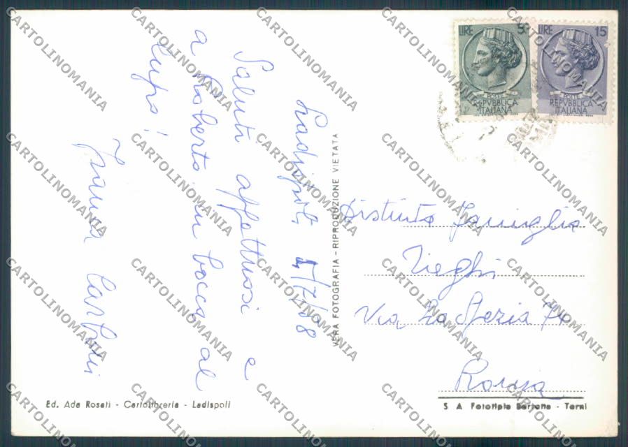 Roma Ladispoli Foto FG cartolina ZF7176 – retro