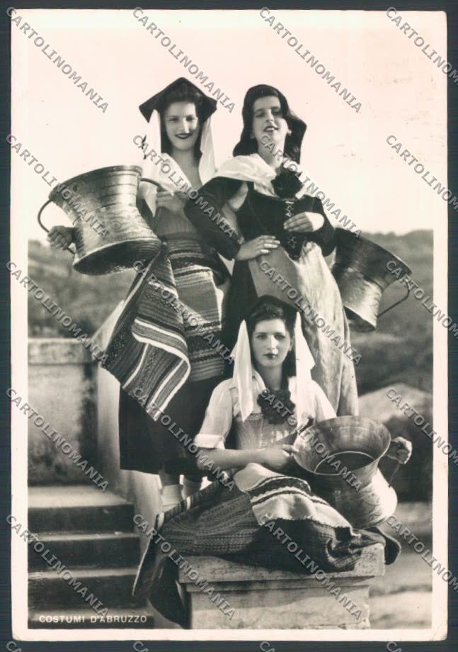 Pescara Costumi PIEGHINA Foto FG cartolina ZF7211 – fronte