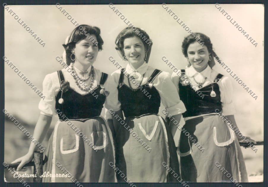L'Aquila Costumi d'Abruzzo Foto FG cartolina ZF7216 – fronte