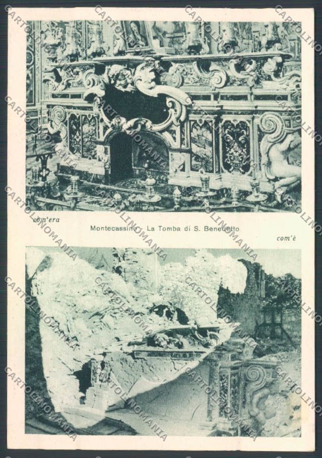 Frosinone Montecassino FG cartolina ZF7243 – fronte