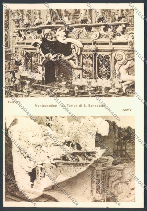 Frosinone Montecassino FG cartolina ZF7244 – fronte