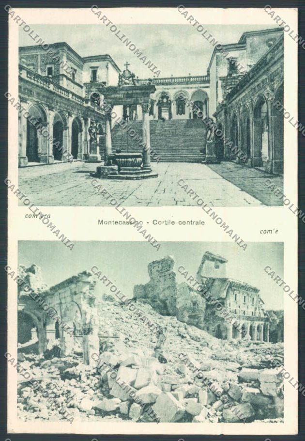 Frosinone Montecassino FG cartolina ZF7245 – fronte