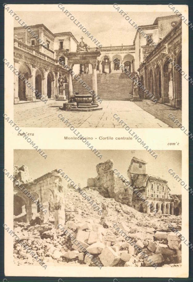 Frosinone Montecassino FG cartolina ZF7251 – fronte