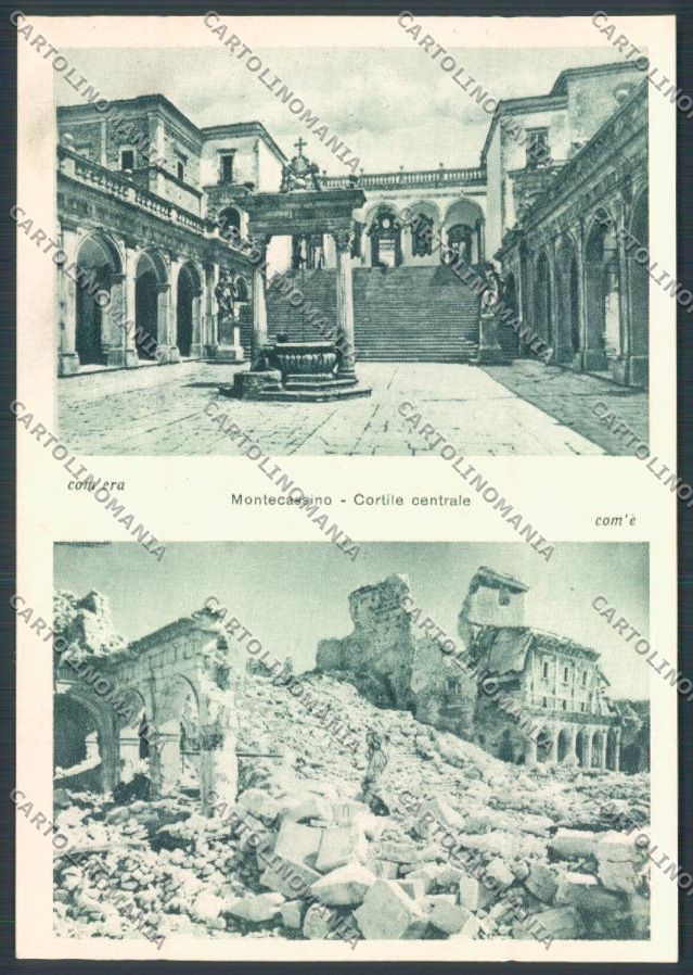 Frosinone Montecassino FG cartolina ZF7261 – fronte