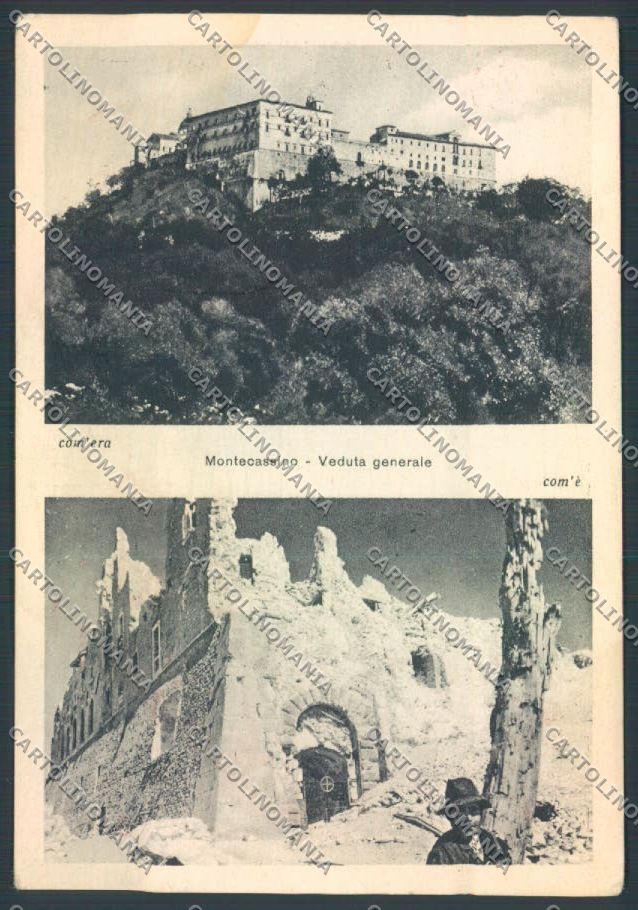 Frosinone Montecassino Pubblicità FG cartolina ZF7265 – fronte