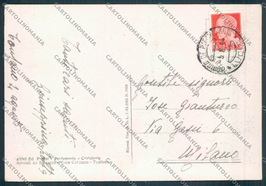Lucca Pietrasanta Marina di FG cartolina ZF7293 – retro