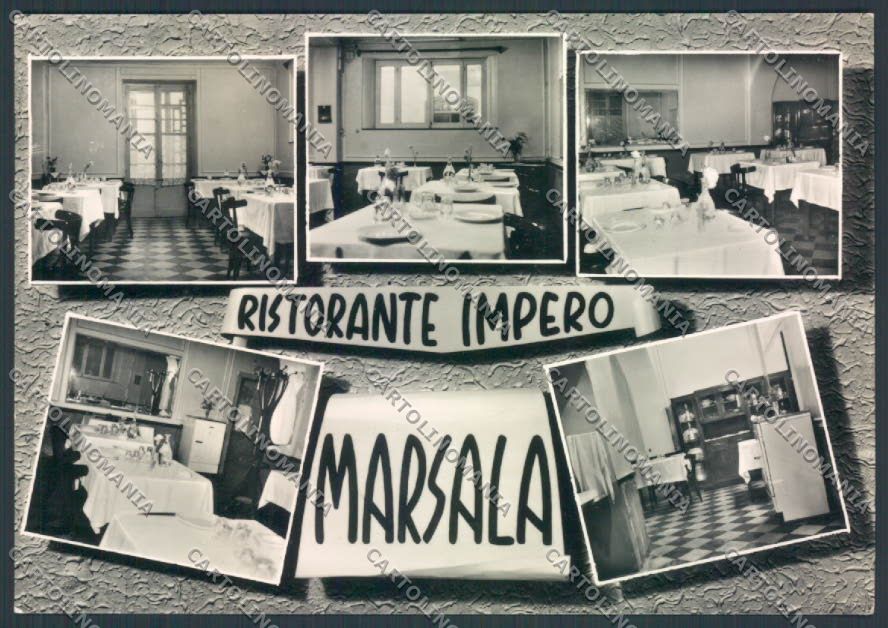 Trapani Marsala Ristorante Foto FG cartolina ZF7310 – fronte