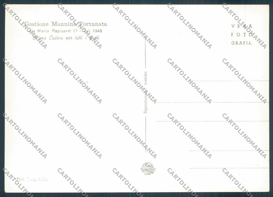Trapani Marsala Ristorante Foto FG cartolina ZF7310 – retro