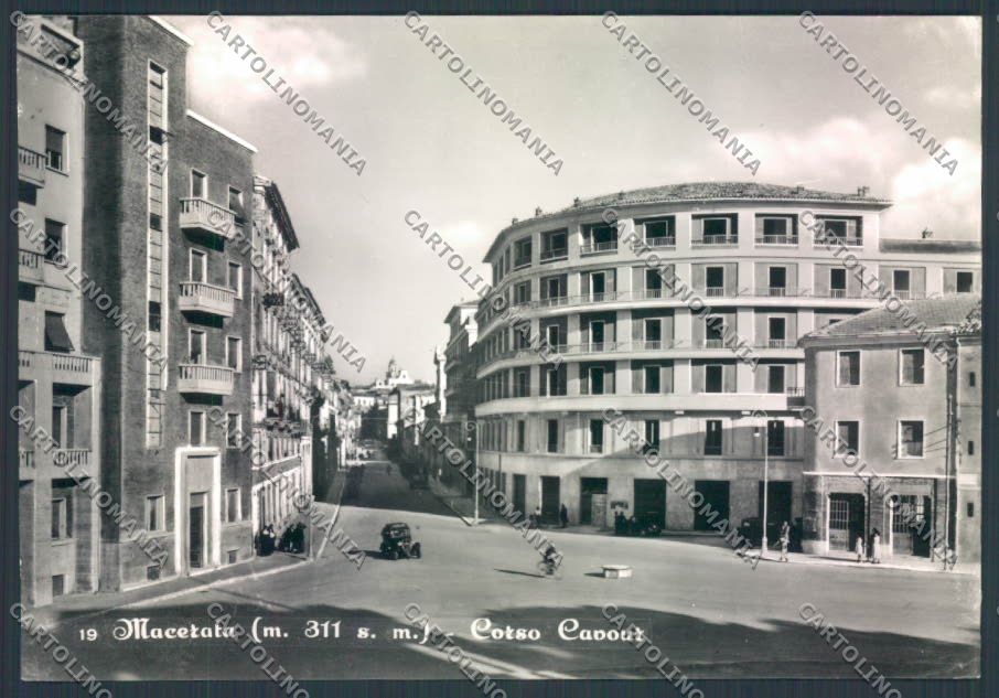 Macerata Città PIEGHINA Foto FG cartolina ZF7320 – fronte