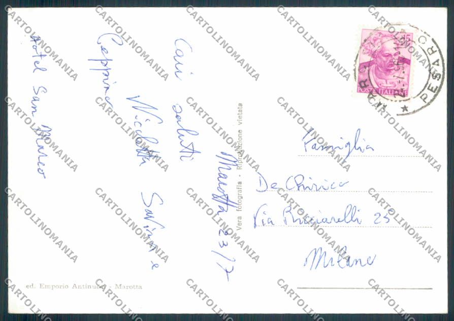 Pesaro Marotta Foto FG cartolina ZF7348 – retro