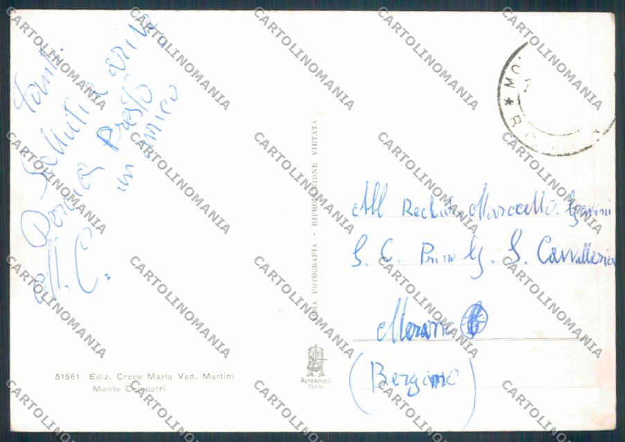 Roma Monte Compatri Foto FG cartolina ZF7366 – retro