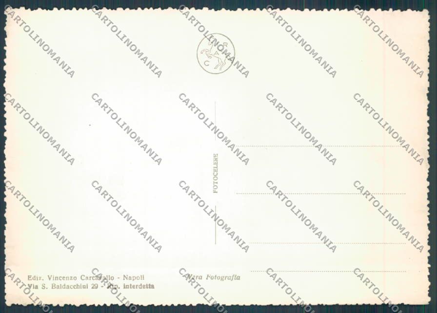 Napoli Città Santa Lucia Foto FG cartolina ZF7460 – retro