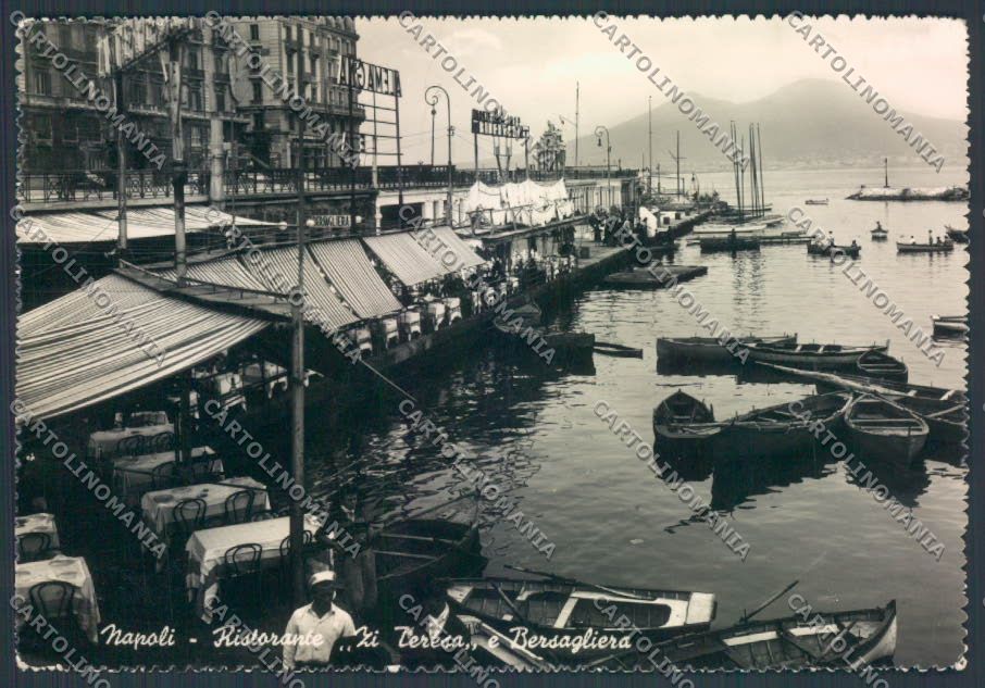 Napoli Città Ristorante Foto FG cartolina ZF7470 – fronte