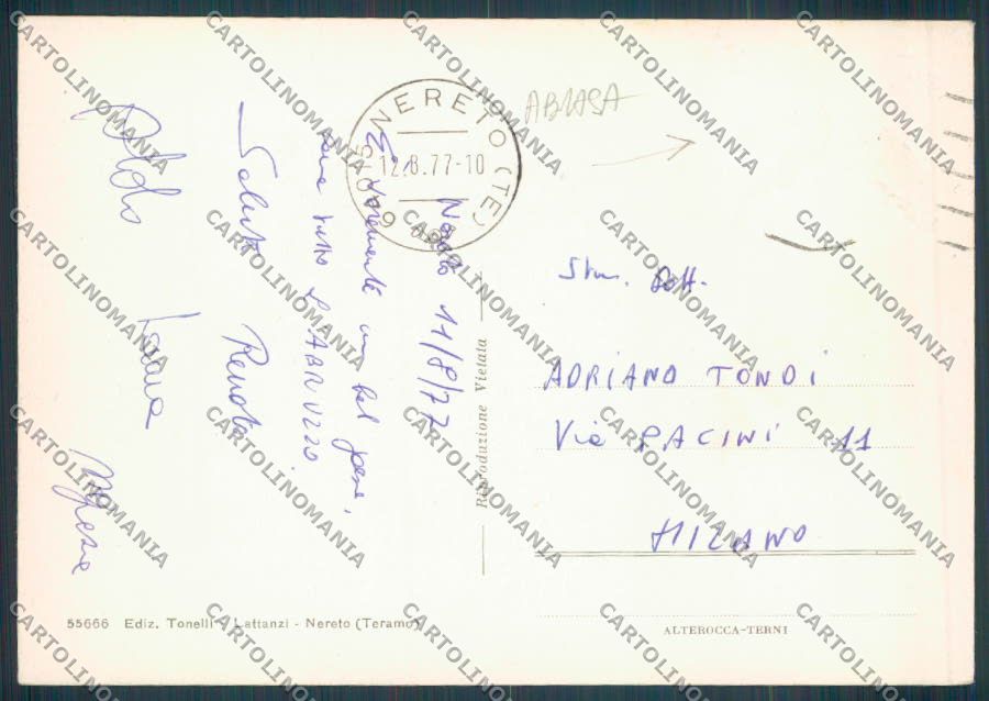 Teramo Nereto ABRASA FG cartolina ZF7503 – retro