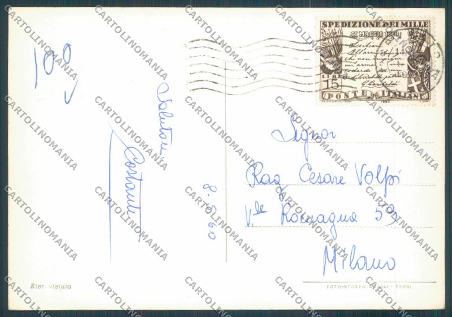 Terni Orvieto Caserma Foto FG cartolina ZF7546 – retro