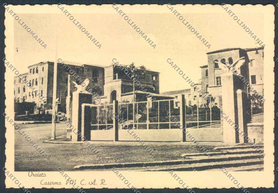 Terni Orvieto Caserma SCOLLATA FG cartolina ZF7557 – fronte