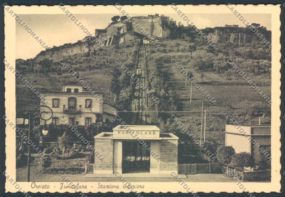 Terni Orvieto Funicolare SCOLLATA FG cartolina ZF7563 – fronte