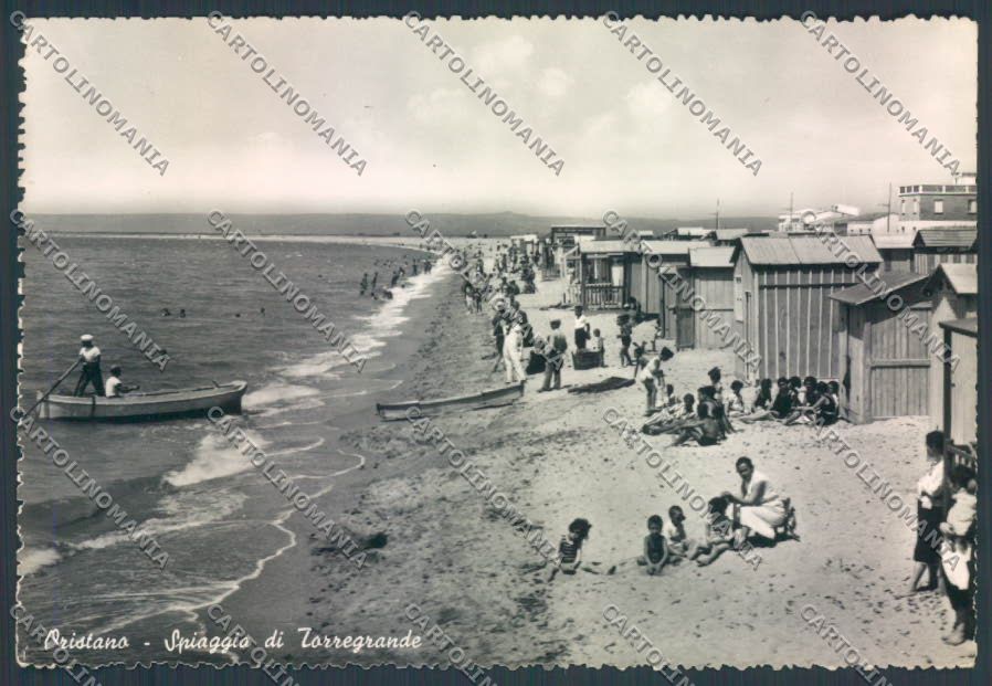 Oristano Città Torregrande Foto FG cartolina ZF7565 – fronte