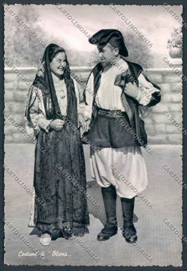 Nuoro Oliena Costumi Foto FG cartolina ZF7620 – fronte