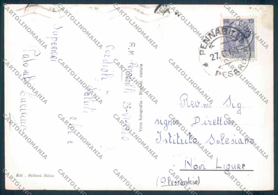 Pesaro Pennabilli Foto FG cartolina ZF7689 – retro