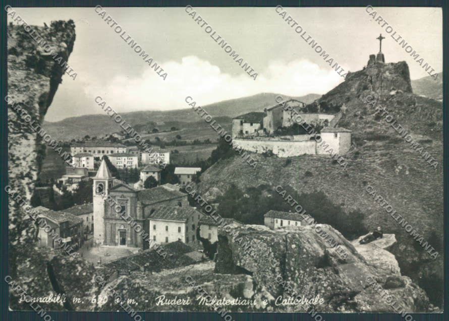 Pesaro Pennabilli Foto FG cartolina ZF7690 – fronte