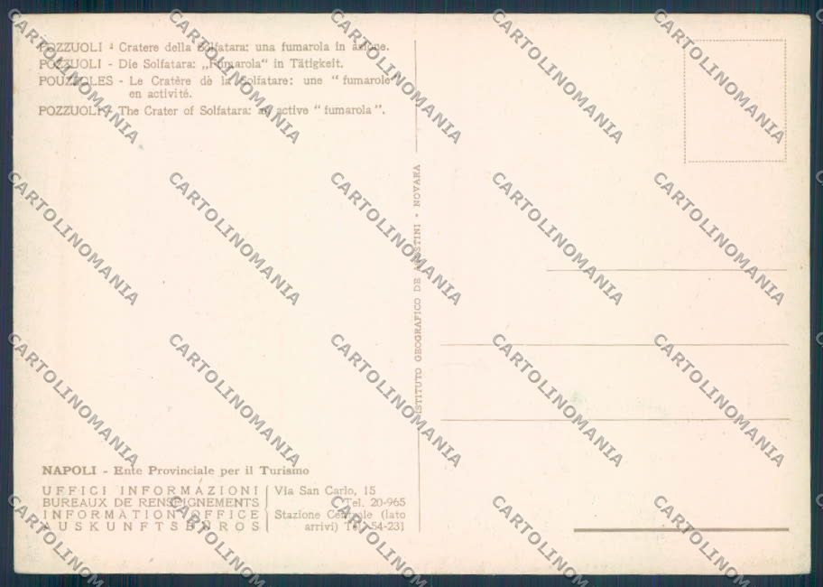 Napoli Pozzuoli FG cartolina ZF7694 – retro