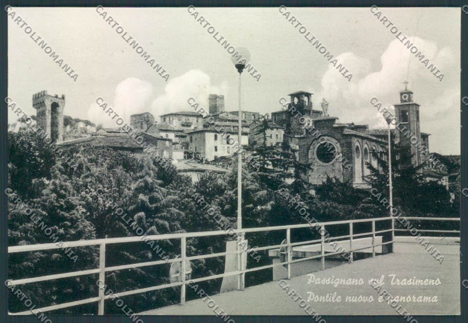 Perugia Passignano Sul Trasimeno Foto FG cartolina ZF7705 – fronte