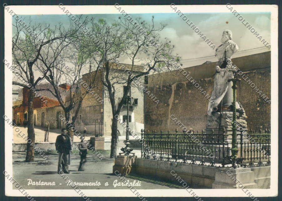 Trapani Partanna Garibaldi Foto FG cartolina ZF7710 – fronte