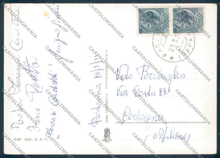 Trapani Partanna Garibaldi Foto FG cartolina ZF7710 – retro