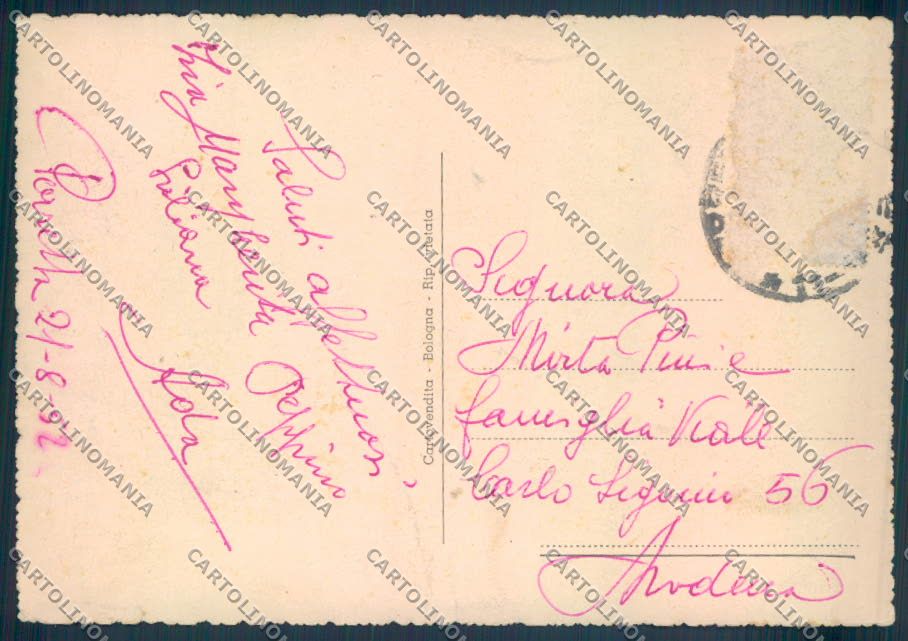 Bologna Porretta Terme FG cartolina ZF7738 – retro