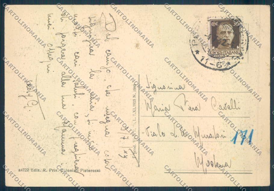 Bologna Porretta Terme FG cartolina ZF7739 – retro
