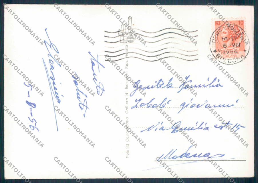 Bologna Porretta Terme Foto FG cartolina ZF7754 – retro