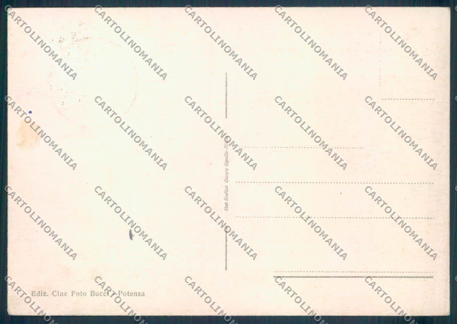 Potenza Città FG cartolina ZF7761 – retro