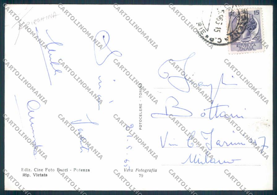 Potenza Città FG cartolina ZF7765 – retro