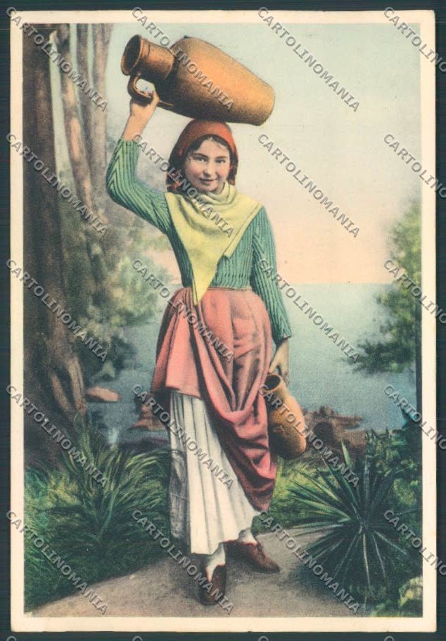 Palermo Città Costumi Siciliani FG cartolina ZF7782 – fronte