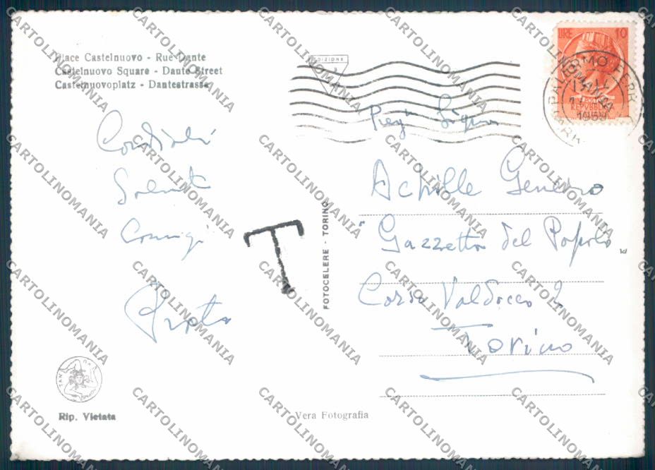 Palermo Città Foto FG cartolina ZF7796 – retro