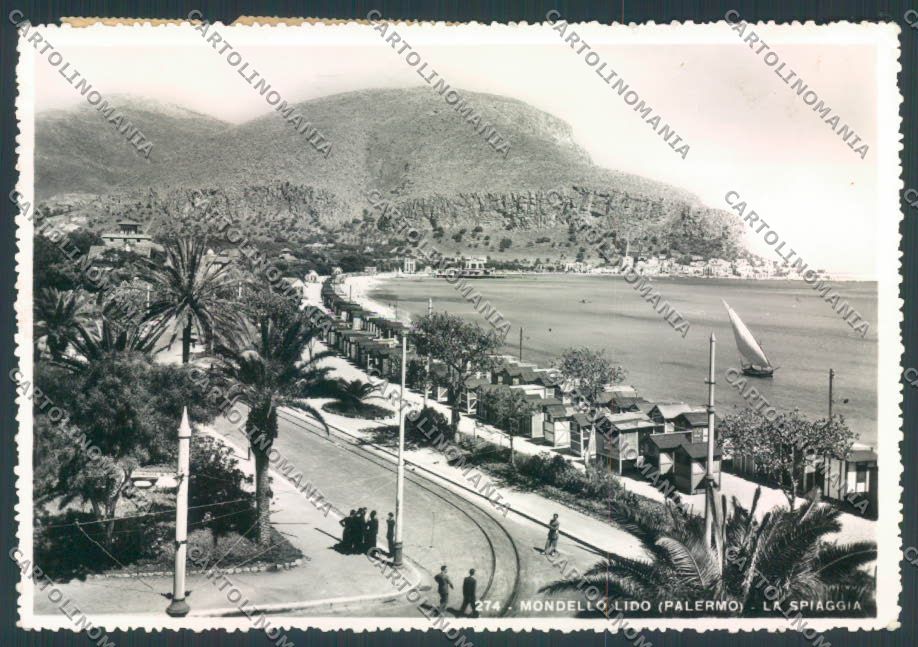 Palermo Mondello Foto FG cartolina ZF7797 – fronte