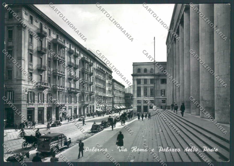 Palermo Città Posta Foto FG cartolina ZF7799 – fronte
