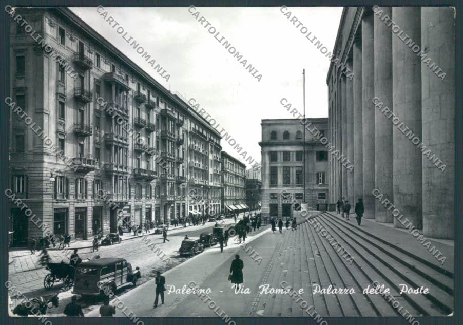 Palermo Città Posta Foto FG cartolina ZF7800 – fronte
