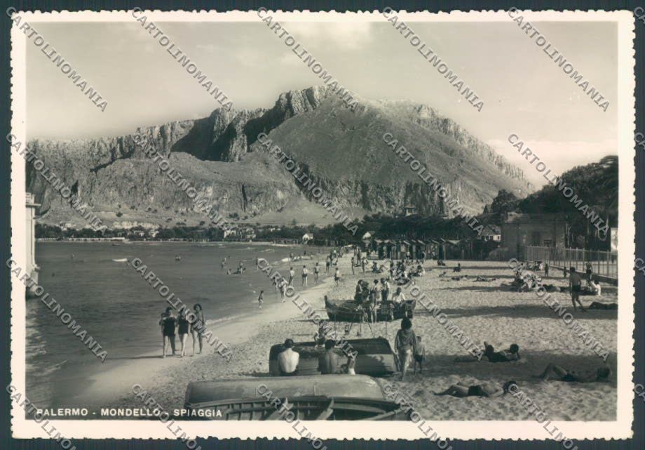 Palermo Mondello Foto FG cartolina ZF7809 – fronte