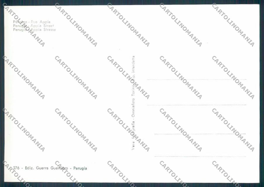 Perugia Città Foto FG cartolina ZF7819 – retro