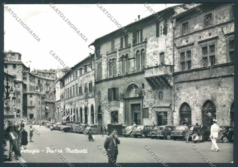 Perugia Città Vespa Foto FG cartolina ZF7824 – fronte