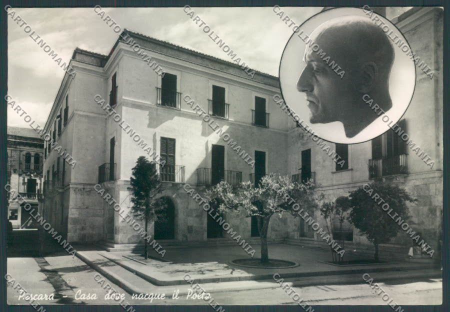Pescara Città D'Annunzio Foto FG cartolina ZF7853 – fronte